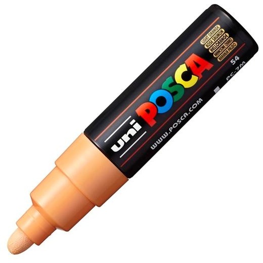 [9941530] UNI-BALL - MARCADOR T.OPACA NO PERM. UNI POSCA 7,0 (PC-7M) NARANJA CLARO (Ref.228361000)