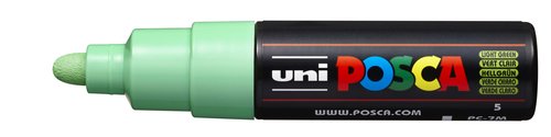 [9941523] UNI-BALL - MARCADOR T.OPACA NO PERM. UNI POSCA 7,0 (PC-7M) VERDE CLARO (Ref.228296000)