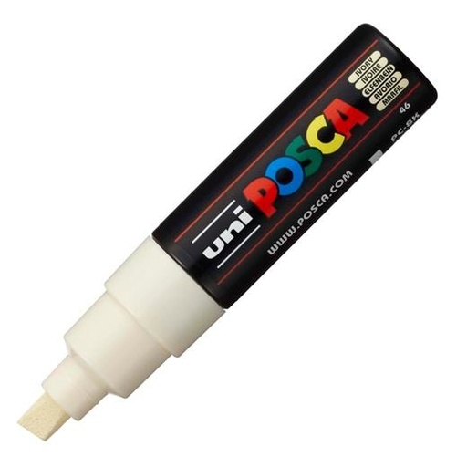 [9941637] UNI-BALL - MARCADOR T.OPACA NO PERM. UNI POSCA 8,0 (PC-8K) MARFIL (Ref.107508000)