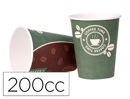 [2153868] VASO TERMICO CARTON 200 CC PAQUETE DE 50 UNIDADES 