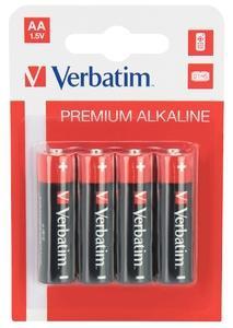 [9927284] VERBATIM - PILAS ALCALINAS AA - LR6 - PACK 4 UDS (Ref.49921)