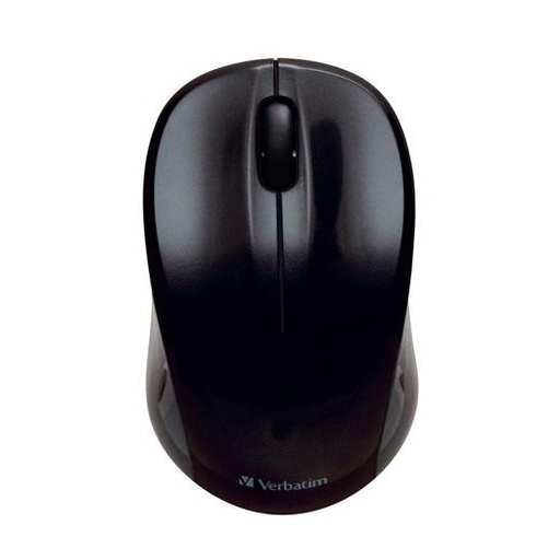 [9927543] VERBATIM - RATÓN INALÁMBRICO GO NANO. RECEPTOR NANO. AGARRE SUAVE Y TEXTURIZADO. COLOR NEGRO (Ref.49042)