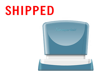 [2152205] X'STAMPER QUIX - SELLO PERSONALIZABLE COLOR ROJO MEDIDAS 13X49 MM Q-13 (Ref.QPTL-Q1349RU Q13 RO)