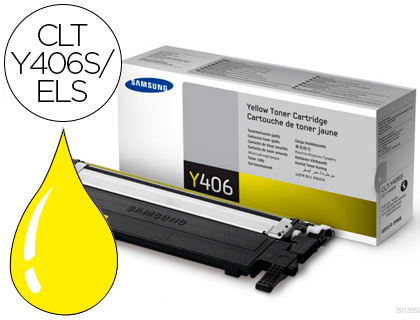 [9058574] SAMSUNG - Toner Laser ORIGINALES AMARILLO (Ref.CLT-Y406S/ELS)