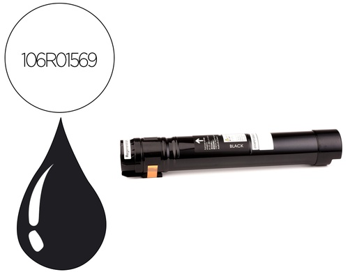[9162604] XEROX - Toner laser phaser 7800 alta capacidad negro 17200 paginas (Ref. 106R01569)