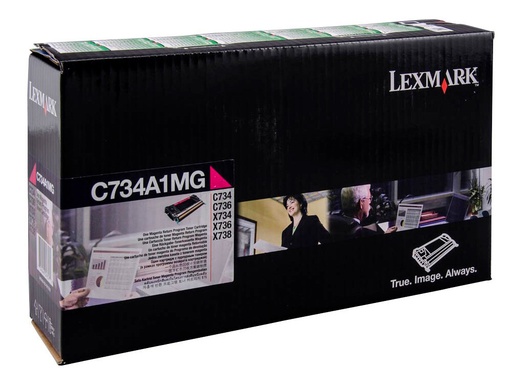 [1400260] LEXMARK - Toner Laser ORIGINALES Magenta (Ref.C734A1MG)