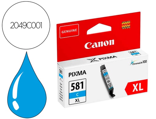 [9162397] CANON - Ink-jet pixma cli-581xl cian (Ref. 2049C001)