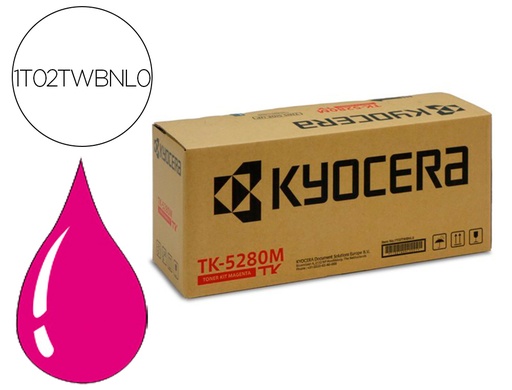 [9161426] KYOCERA MITA - KYOCERA - Toner tk5280m magenta para ecosysm6235 / 6635cidn (Ref. 1T02TWBNL0)