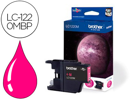 [9052682] BROTHER - Cartuchos ORIGINALES Inyección De Tinta LC1220 Magenta (Ref.LC1220MBP)