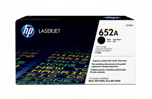 [1423051] HP ( HEWLETT PACKARD ) - Toner Laser ORIGINALES 652A Negro 21.500pg (Ref.CF320A)