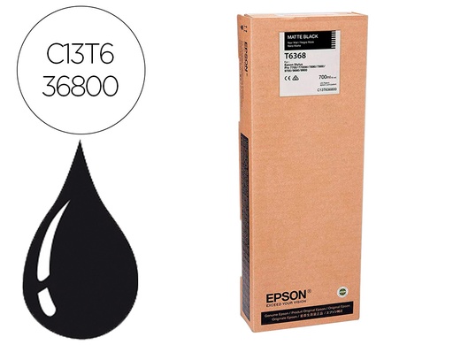 [9160869] EPSON - Ink-jet gf stylus photo 7900/9900 negro mate alta capacidad (Ref. C13T636800)