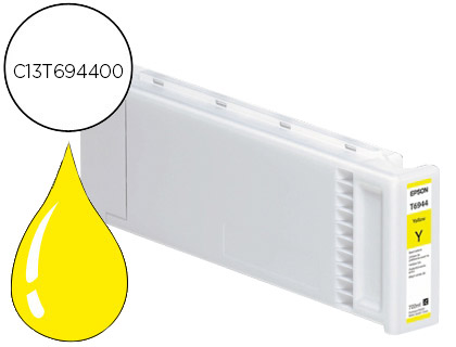 [2077648] EPSON - INK-JET SURECOLOR T 3000/T5000/T7000 AMARILLO -12.000 PAG- (Ref.C13T694400)