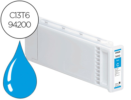 [2077776] EPSON - INK-JET SURECOLOR T3000 / T3200 / T5000 / T5200 / T7000 / T7200 CIAN 3.000 PAG (Ref.C13T694200)