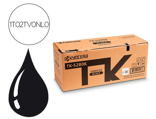 [9161425] KYOCERA MITA - KYOCERA - Toner tk5280k negro para ecosysm6235 / 6635cidn (Ref. 1T02TW0NL0)
