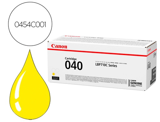 [9161636] CANON - Toner 040y lbp710 lbp712 amarillo (Ref. 0454C001)
