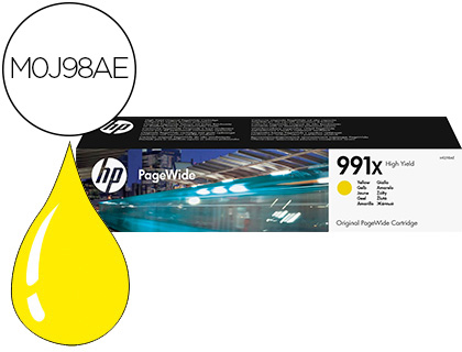 [9154705] HP ( HEWLETT PACKARD ) - Ink-jet 991x pagewide 755dn/mfp774dn/mfp 774dns/mfp779dn/mfp 779dn/p77740dw/p77750z/amaril (Ref. M0J98AE)