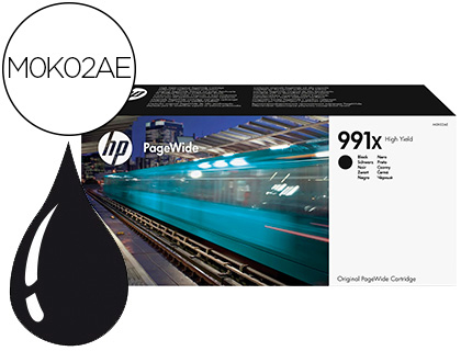 [9154704] HP ( HEWLETT PACKARD ) - Ink-jet 991x pagewide 755dn/mfp 774dn/mfp 774dns/mfp779dn/mfp 779dns/p77740dw/p77750z/negro (Ref. M0K02AE)