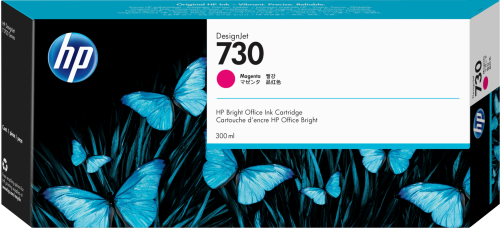 [9161162] HP ( HEWLETT PACKARD ) - Ink-jet n 730 300-ml magenta / dnj t1700/1000 paginas (Ref. P2V69A)