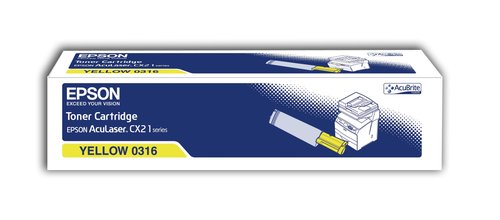 [1323416] EPSON - Toner Laser ORIGINALES 0316 Amarillo (Ref.C13S050316)