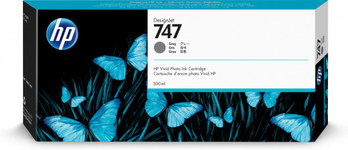 [9161173] HP ( HEWLETT PACKARD ) - Ink-jet n 747 300-ml gray /dnj z11/1000 paginas (Ref. P2V86A)
