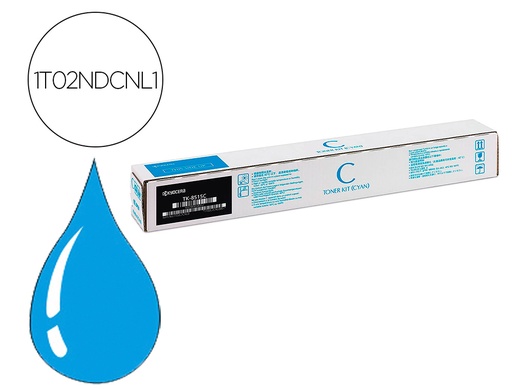 [9161429] KYOCERA MITA - KYOCERA - Toner tk-8515c cyan para taskalfa 5052ci / 6052ci (1t02ndcnl0) (Ref. 1T02NDCNL1)