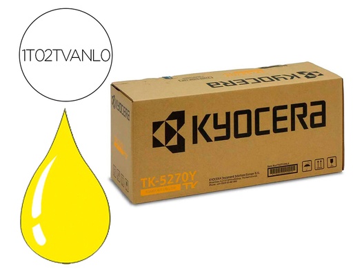 [9161423] KYOCERA MITA - KYOCERA - Toner tk5270y amarillo para ecosys m6230 / 6630cidn (Ref. 1T02TVANL0)