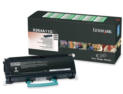 [1400182] LEXMARK - Toner Laser ORIGINALES Negro (Ref.X264A11G)
