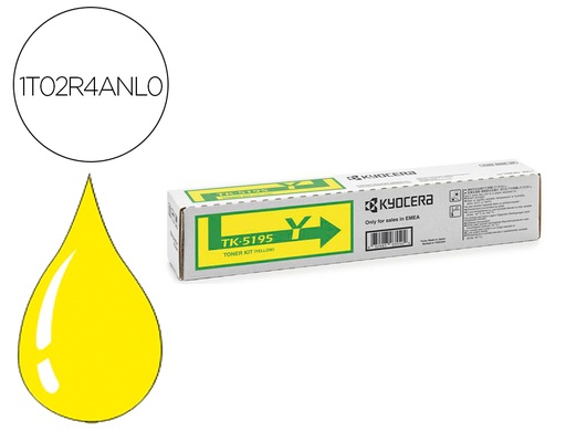 [9162189] KYOCERA MITA - KYOCERA - Toner tk5195y mita amarillo 7000 paginas (Ref. 1T02R4ANL0)