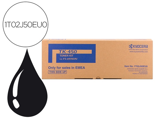 [9161484] KYOCERA MITA - KYOCERA - Toner -mita fs6970dn tk-450 (Ref. 1T02J50EU0)
