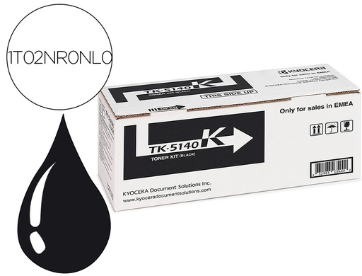 [9161514] KYOCERA MITA - KYOCERA - Toner tk-5140k ecosys m6530cdn, m6530cdn/kl3, p6130cdn, p6130cdn/kl3 negro tk5140 (Ref. 1T02NR0NL0)