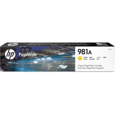[1936460] HP ( HEWLETT PACKARD ) - Cartucho ORIGINALES PageWide 981A Amarillo (Ref.J3M70A)