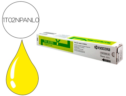 [9161504] KYOCERA MITA - KYOCERA - Toner -mita toner amarillo tk8325y (Ref. 1T02NPANL0)