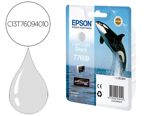 [9160966] EPSON - Ink-jet surecolor sc-p600 gris claro (Ref. C13T76094010)