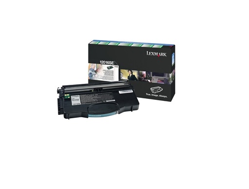 [1257508] LEXMARK - Toner Laser ORIGINALES Negro (Ref.12016SE)