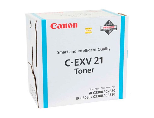 [1140800] CANON - Toner Laser ORIGINALES CEXV21 CYAN (Ref.0453B002)