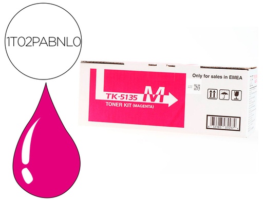 [9161511] KYOCERA MITA - KYOCERA - Toner tk5135m -mita taskalfa 265ci toner magenta (Ref. 1T02PABNL0)