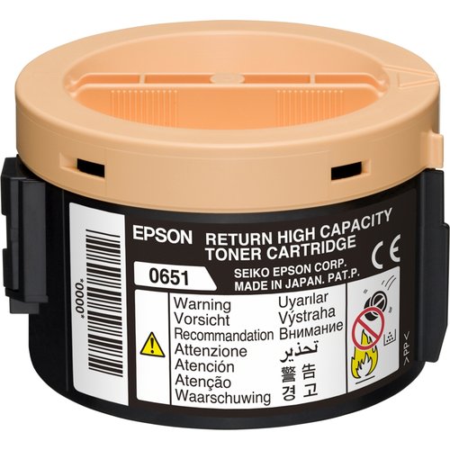 [1404740] EPSON - Toner Laser ORIGINALES 0651 Negro (Ref.C13S050651)