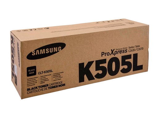 [1945637] SAMSUNG - Toner Laser ORIGINALES negro (Ref.CLT-K505L/ELS)