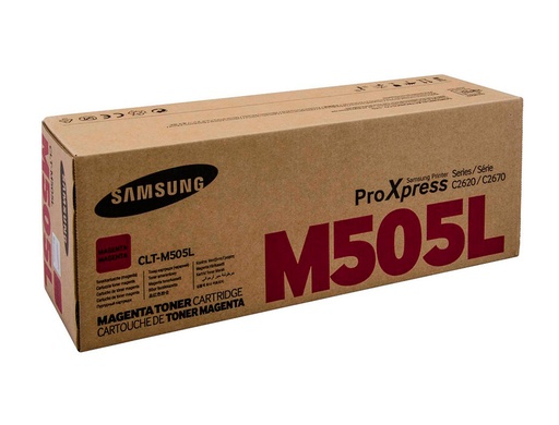 [1945635] SAMSUNG - Toner Laser ORIGINALES Magenta (Ref.CLT-M505L/ELS)