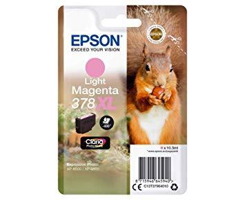 [9159535] EPSON - Ink-jet 378 xl expression home xp-8605 / 8606 / xp-15000 / xp-8500 / 8505 magenta claro 830 pag (Ref. C13T37964010)