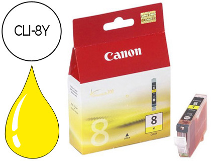 [9037862] CANON - Cartuchos ORIGINALES Inyección De Tinta 8-Y AMARILLO (Ref.0623B001)