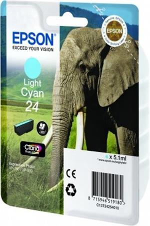 [2090515] EPSON - cartucho inkjet cián claro CLARIA PHOTO 24 360P XP-55/7XX/8XX/9XX (Ref.C13T24254012)