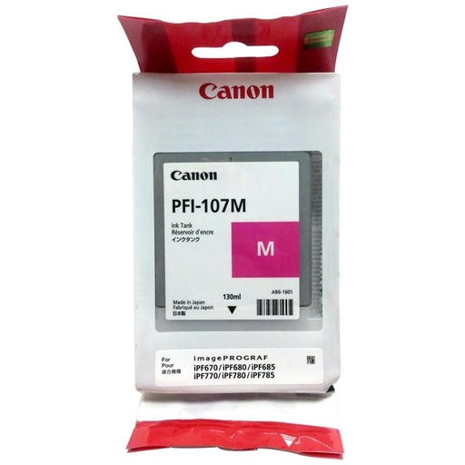 [9928620] CANON - CONSUMIBLES MAGENTA PFI-107 M (Ref.6707B001AA)