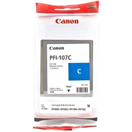 [9928619] CANON - CONSUMIBLES CIAN PFI- 107 C (Ref.6706B001AA)
