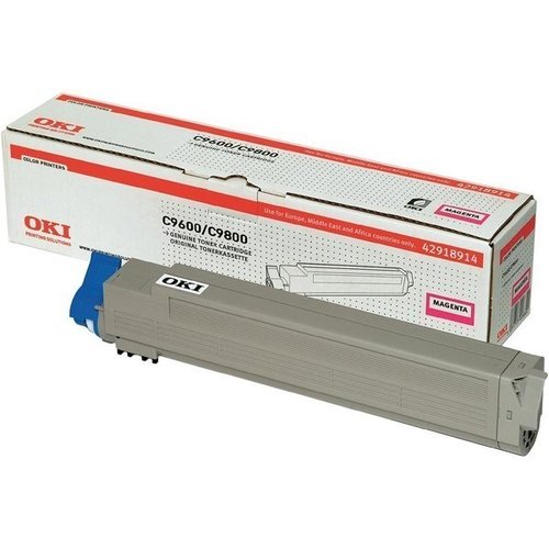 [9050402] OKI - Toner Laser ORIGINALES Magenta Para C96/9800 15.000pg (Ref.42918914)