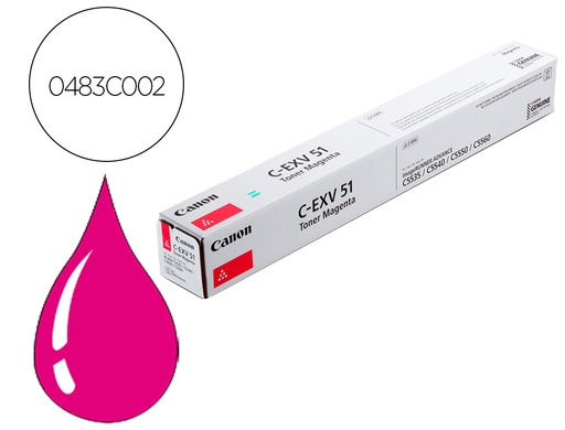 [9161729] CANON - Toner exv51 ir c5335 c5540 c55000 magenta (Ref. 0483C002)