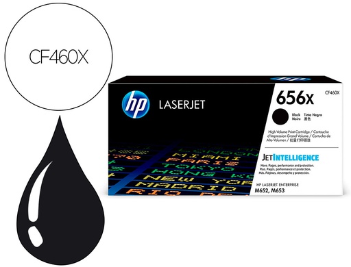 [9162463] HP ( HEWLETT PACKARD ) - Toner laser 656x-cf460x negro 27000 paginas (Ref. CF460X)