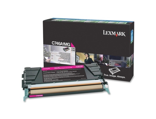 [1408574] LEXMARK - Toner Laser ORIGINALES Magenta (Ref.C746A1MG)