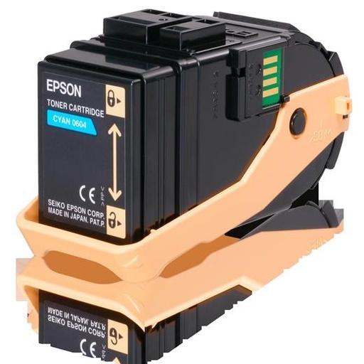 [1406409] EPSON - Toner Laser ORIGINALES 0604 Cyan (Ref.C13S050604)