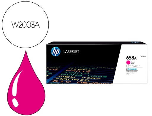 [9161378] HP ( HEWLETT PACKARD ) - Toner enterprise m751toner magenta 658a (Ref. W2003A)